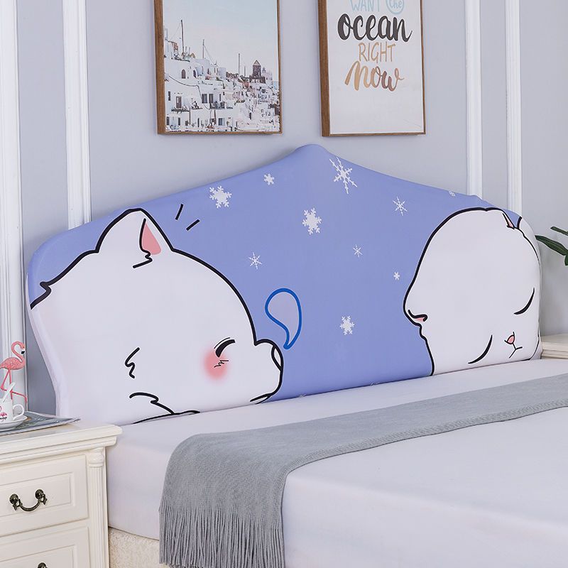 Elastic Bedside Cover Special-Shaped European Style Universal Bed Head Protector