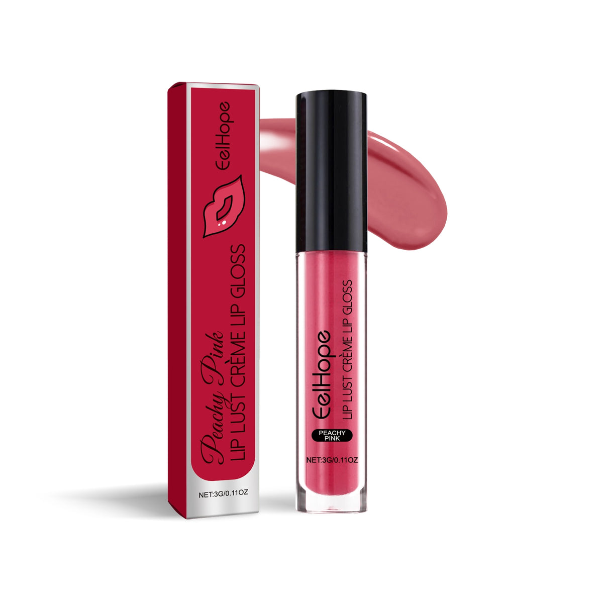 Waterproof Lip Gloss - Hydrating Lip Shine with Glycerin & Vitamin E