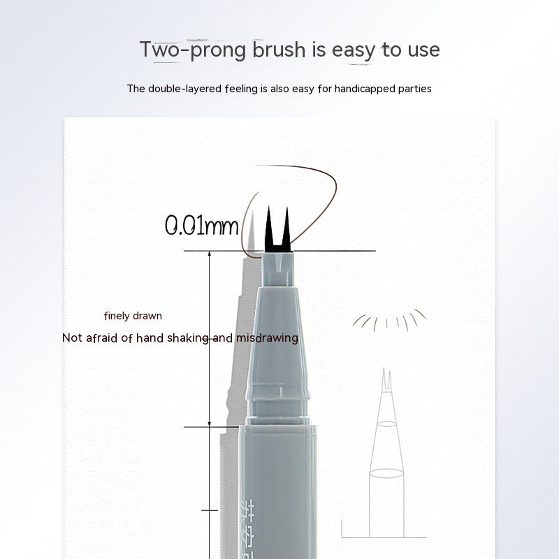 Waterproof Liquid Eyeliner Pen - Ultra-Fine, Anti-Halo, Long-Lasting Makeup