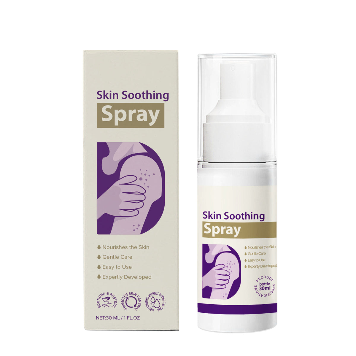 Non-standard Herbal Cool Skin Care Smooth Rejuvenation External Spray