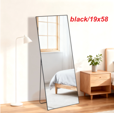 Rectangle Full Length Standing Mirror - Shatterproof Floor Mirror