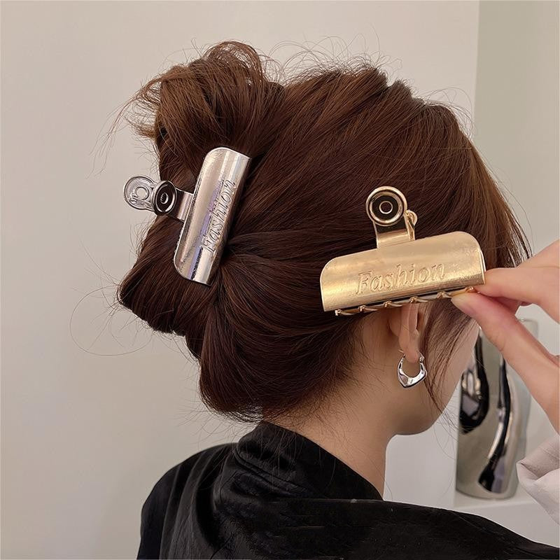Creative Small Hair Grabbing Clip - Alloy Hair Accessory for Women