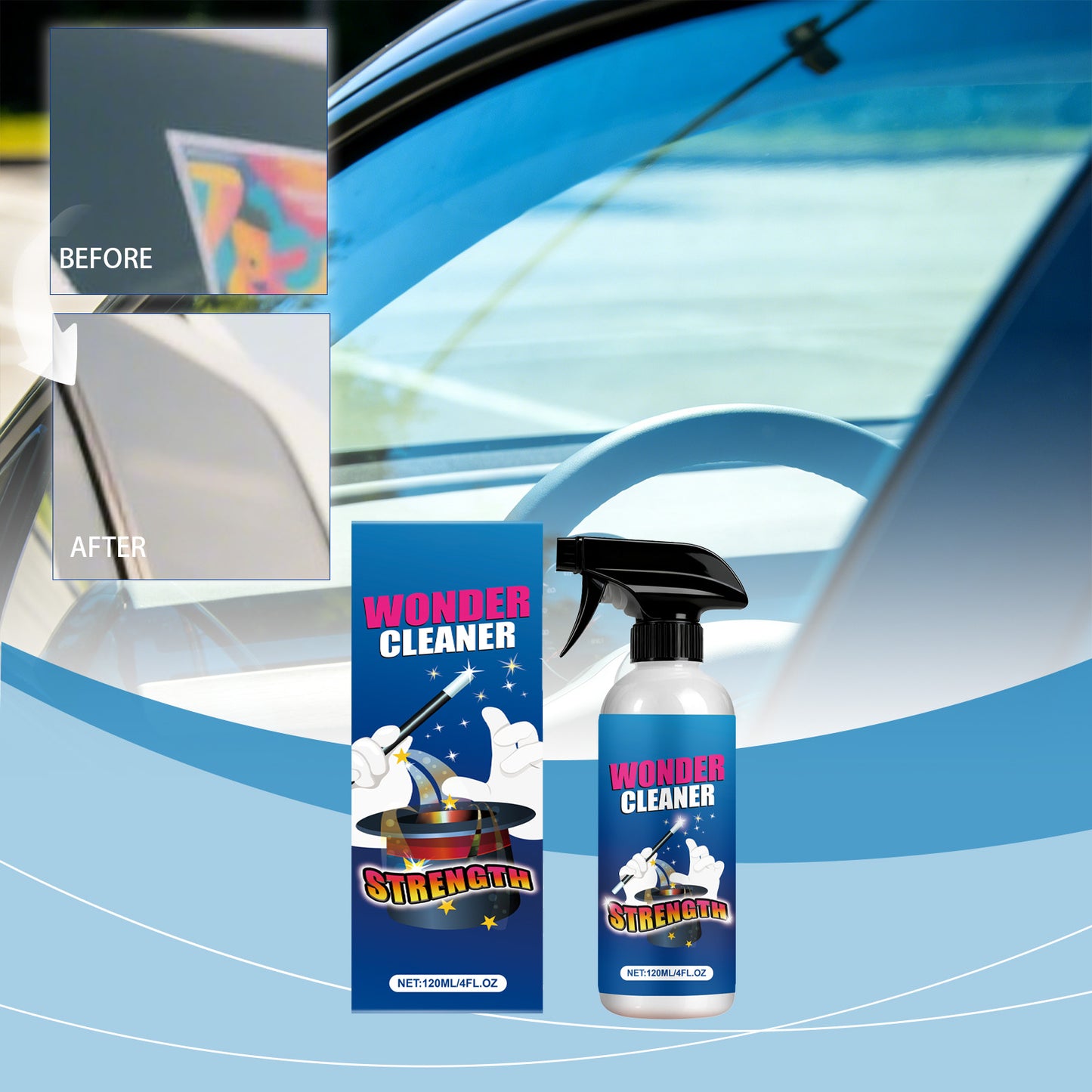 Adhesive Remover 120ml for Wall Repair and Surface Cleaning
