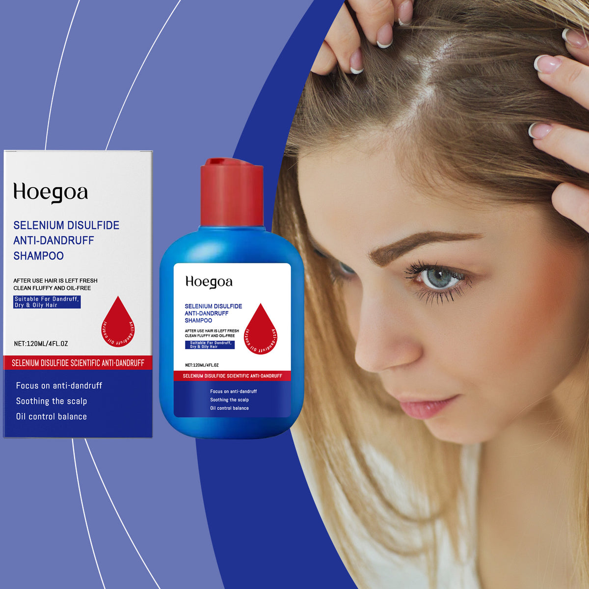 Selenium Disulfide Control Oil Shampoo 120ml