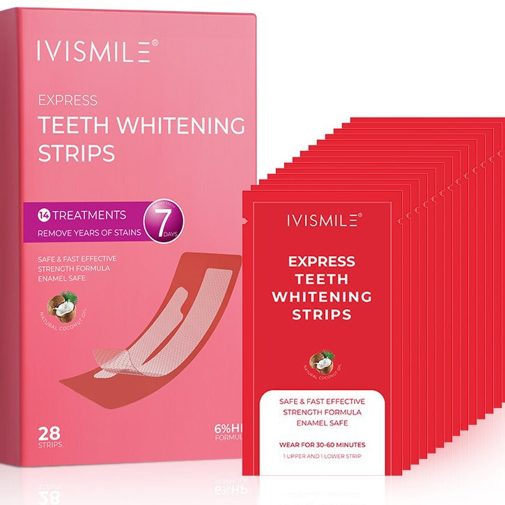 Whitening Teeth Strips - 14 Pairs V34 Wet Paste