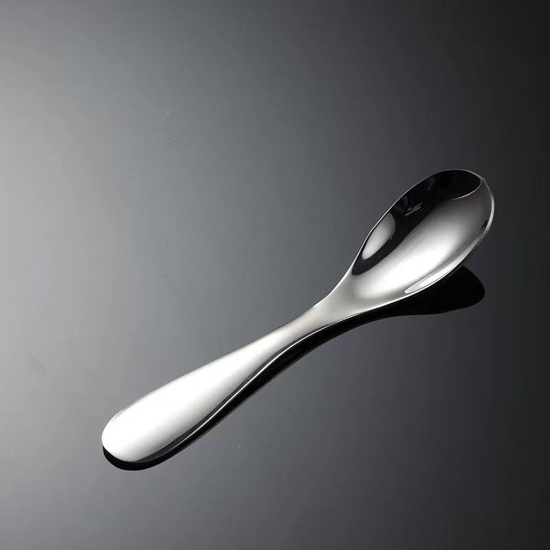 Children's 4-Piece Stainless Steel Cutlery Set - Western Style, Cartoon Design