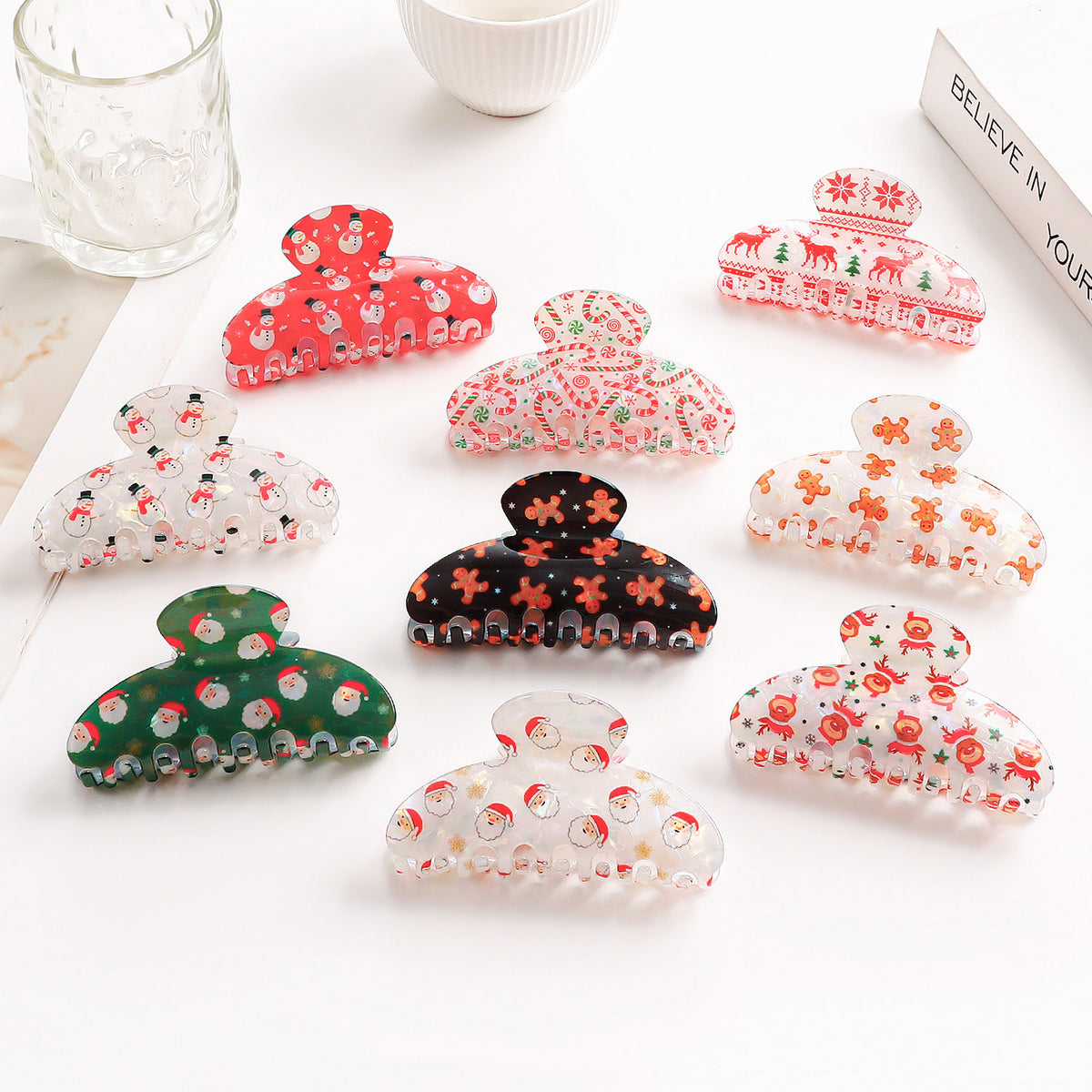 Christmas Hair Clip - Festive Hairpin Accessory