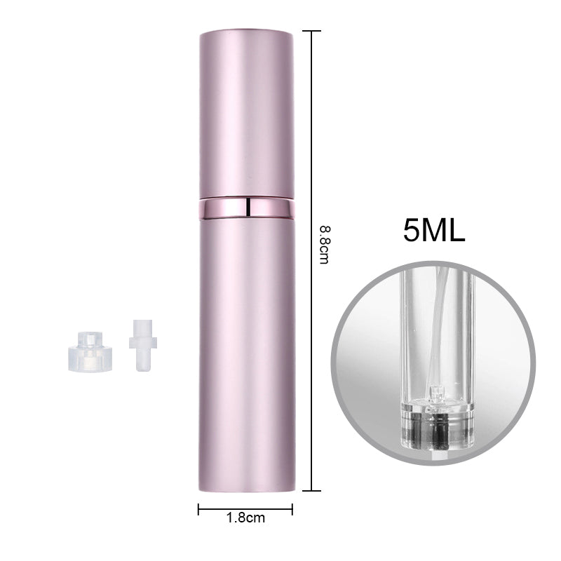 Portable Perfume Sprayer Bottle Set - Refillable Travel Atomizer with 9ML Capacity