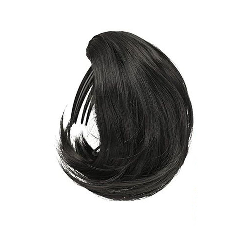 Hair Style Ponytail Wig with Drawstring Inset – Synthetic, Heat-Resistant