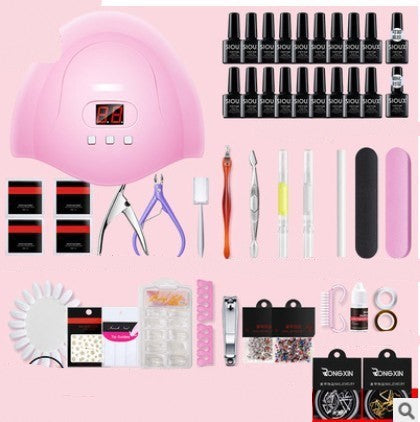 Nail Gel Polish Set Kit for Manicure UV DIY Art 36W - Multiple Colors