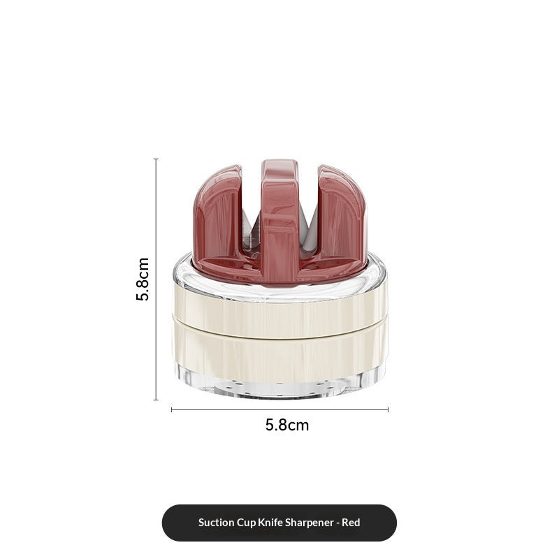 Suction Cup Knife Sharpener Household Sharpening Stone for Kitchen Use