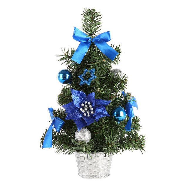 Mini Artificial Christmas Tree Decorations 40cm Festive Holiday Decor