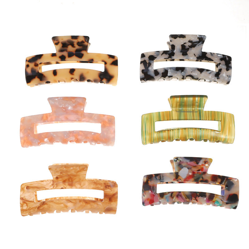 Women’s Acetate Hair Clips - Trendy Updo & Hair Accessory Collection