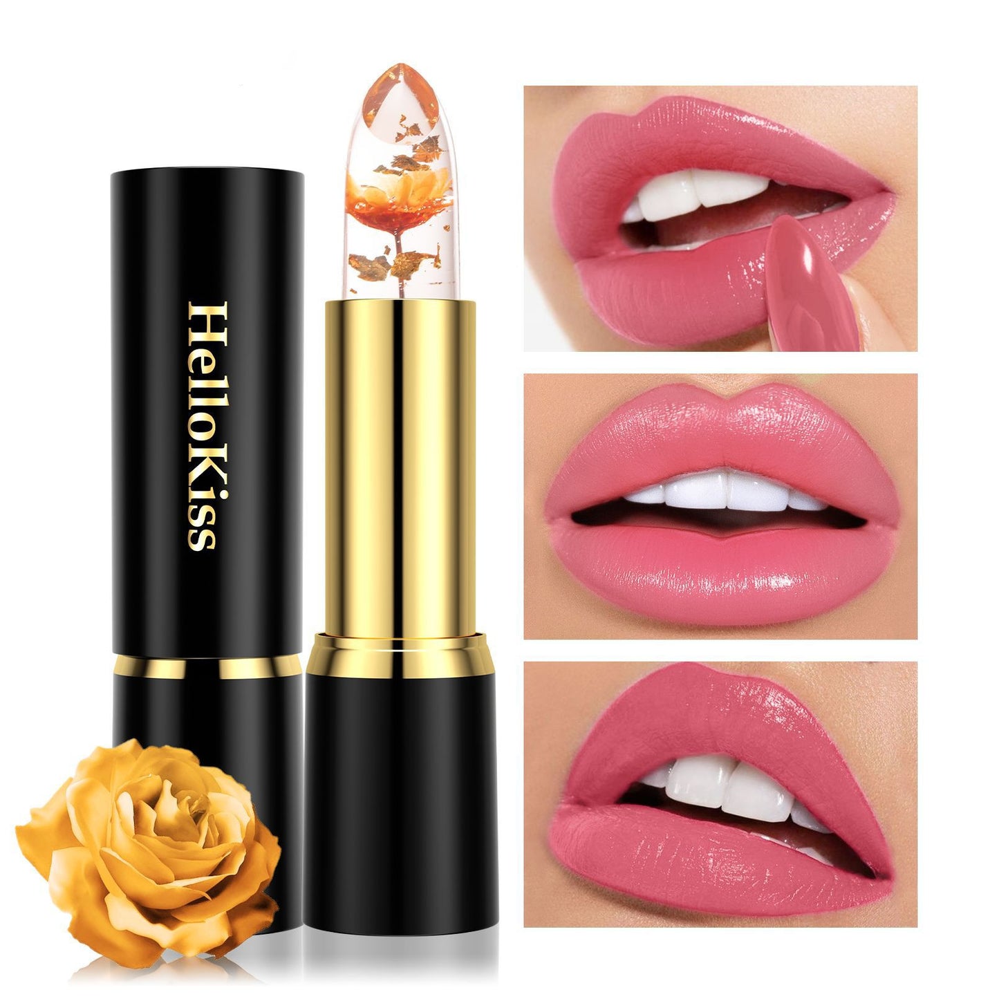 Jelly Flowers Nourishing Moisturizing Lipstick - 3.2g, Multiple Colors