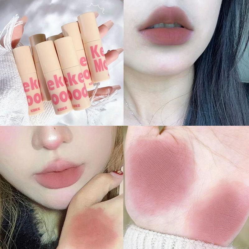 Velvet Lip Gloss - Matte Finish, Long-lasting, Nonstick Lip Makeup
