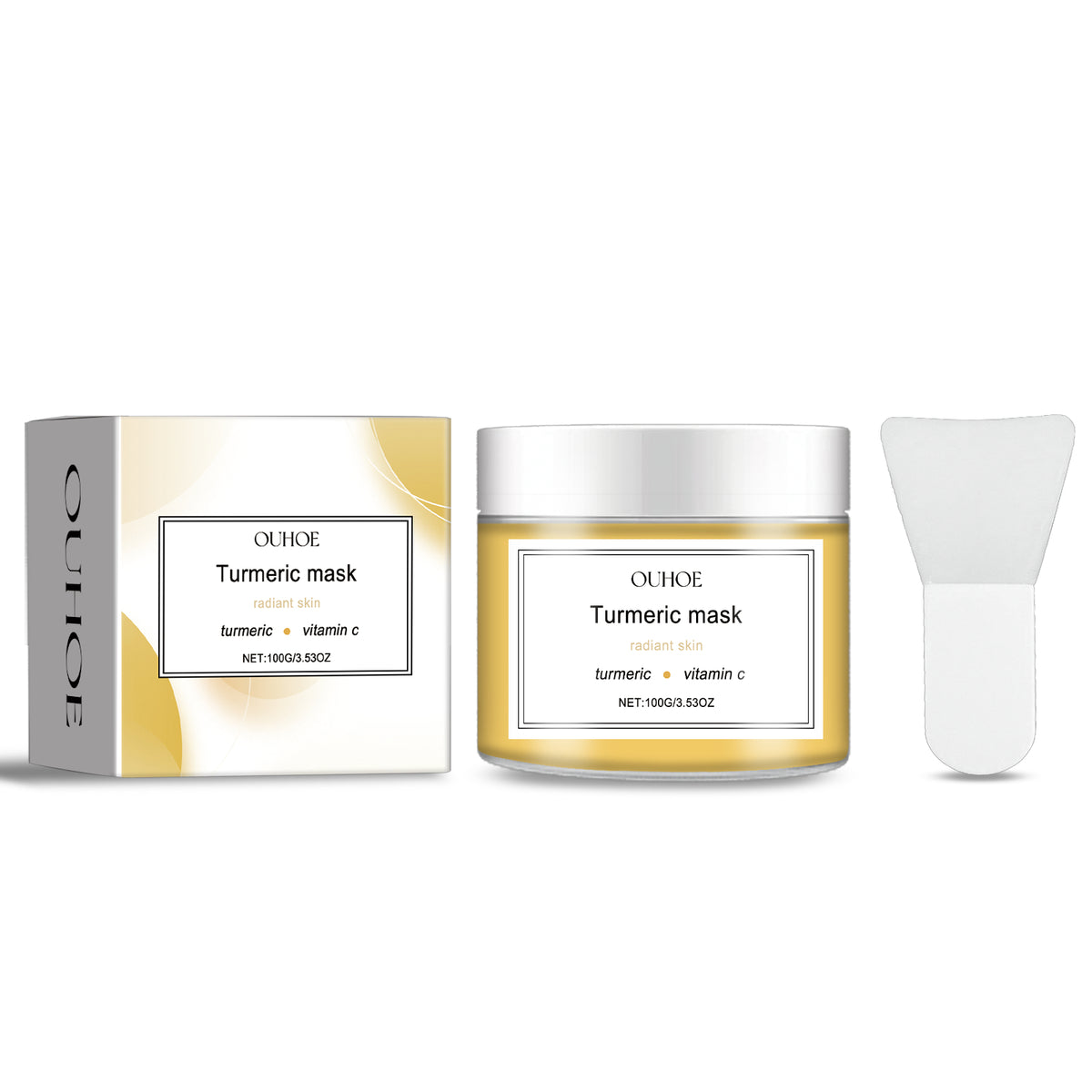 Turmeric Brightening Facial Mask for Skin Whitening & Pigment Removal 100g