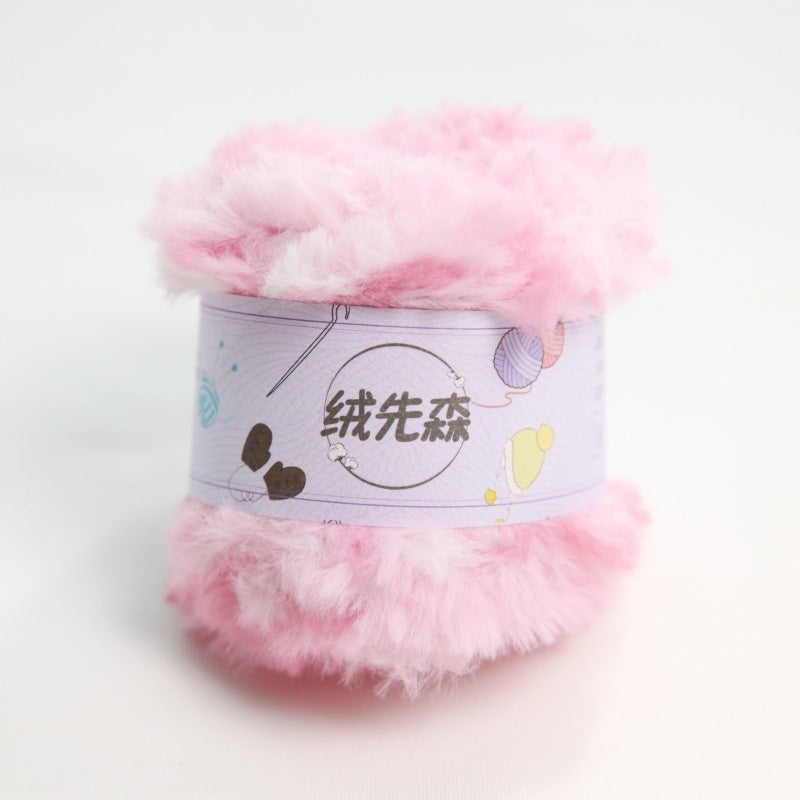 Handmade Fur Ball for Arts and Crafts - Soft Wire Woven Grass Decoration