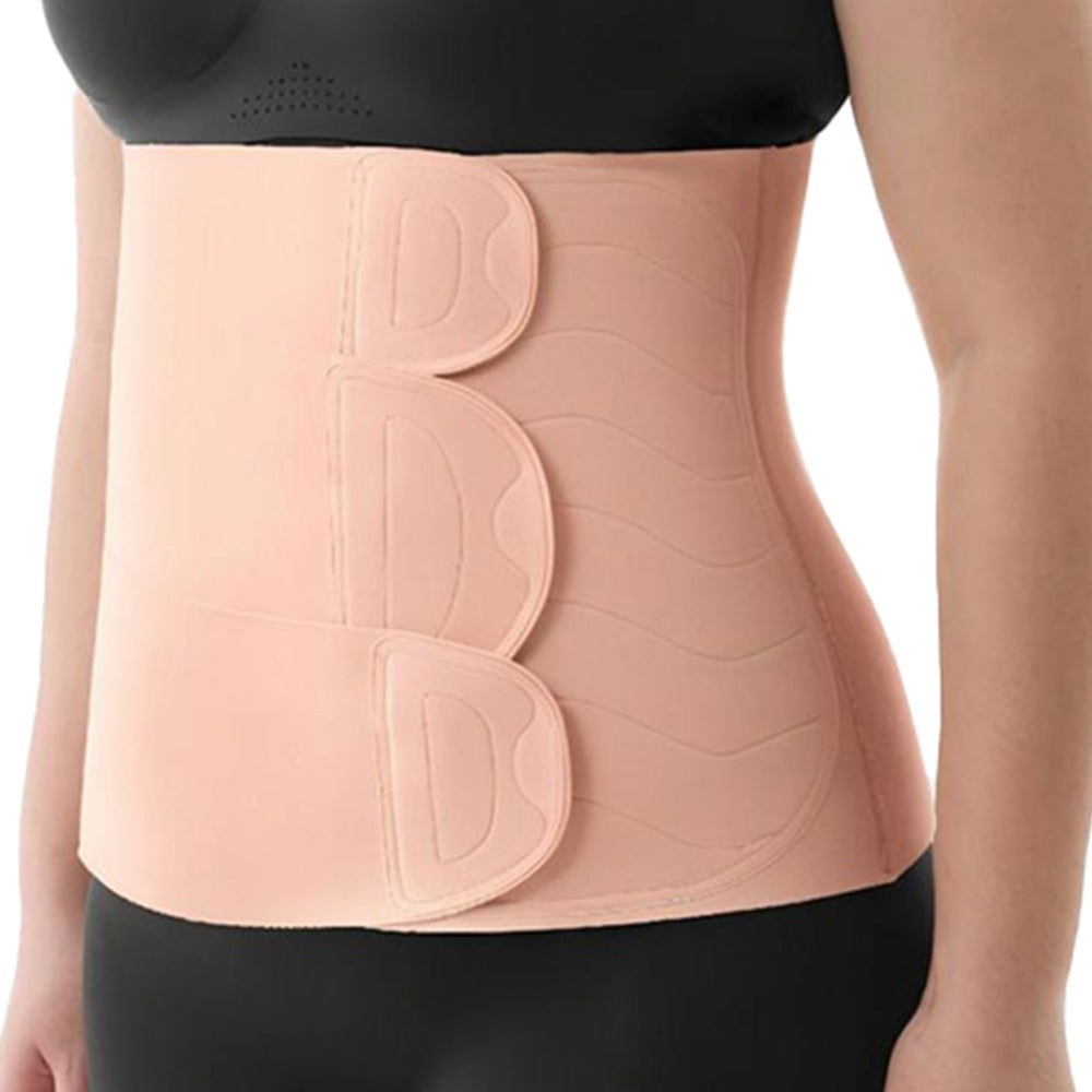 Breathable Postpartum Belly Wrap with Velcro Waist Cincher