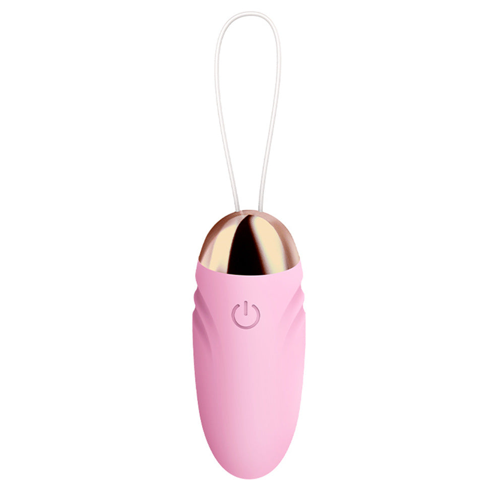 Silicone Remote Control Love Egg Vibrator with App & USB Charging