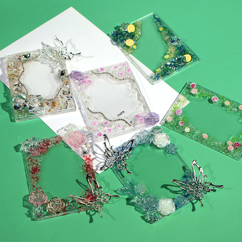 Protective Shell Card Case for DIY Ornament Accessories