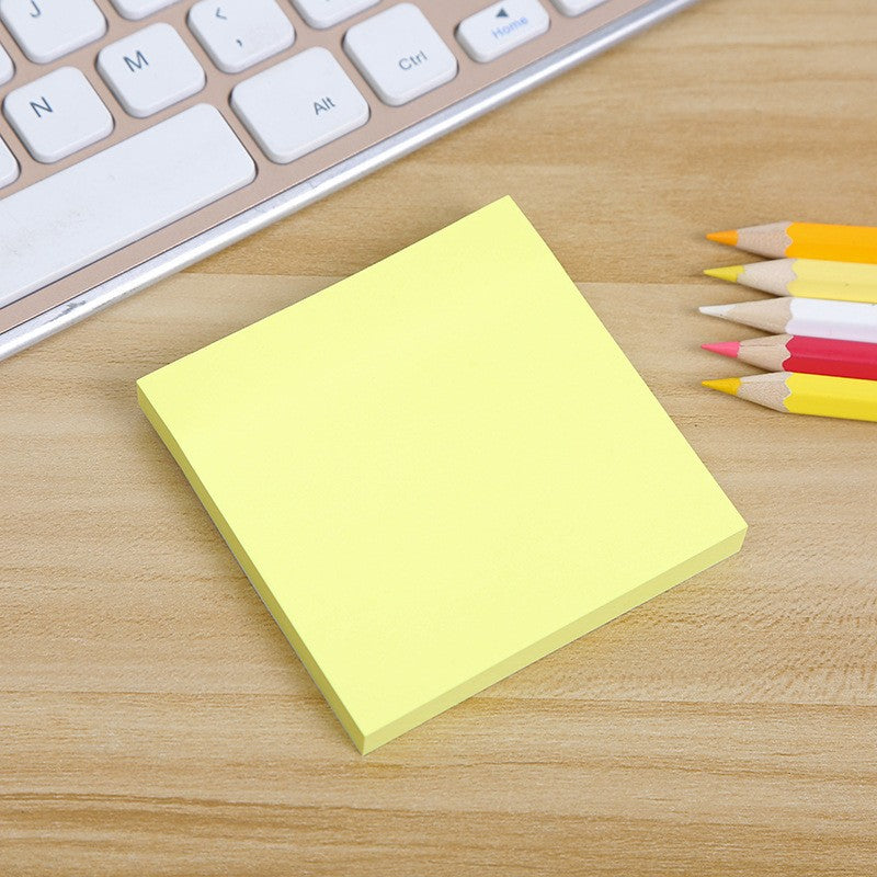 Fluorescent Color Sticky Notes Set - 100 Pages Home Office Supplies