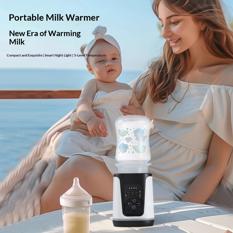 Portable USB Bottle Warmer with Insulation and Fast Heating