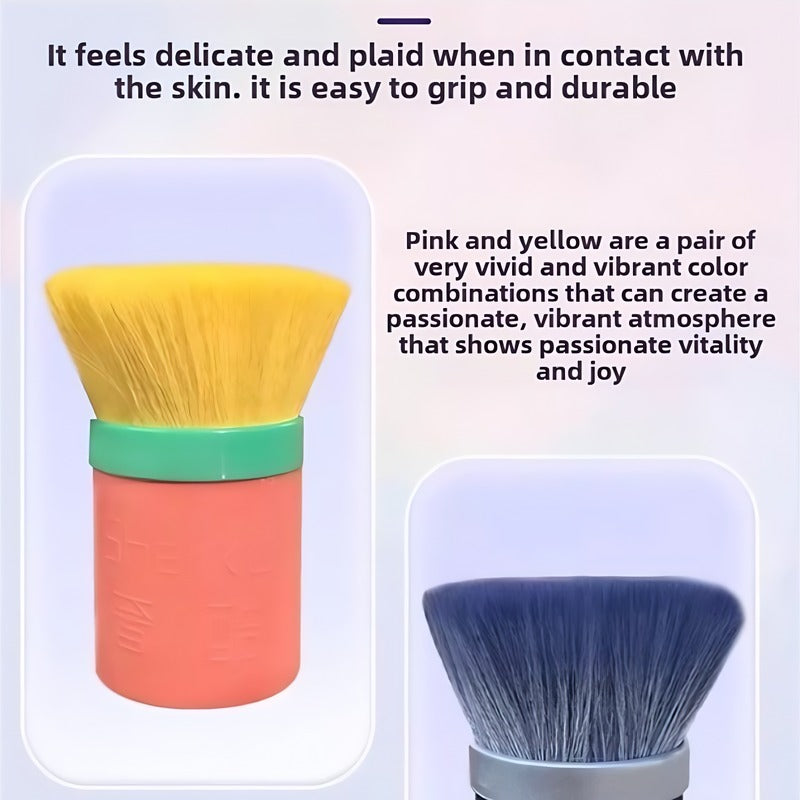 Hair Dryer Attachment Brush with Soft Bristles - Yellow