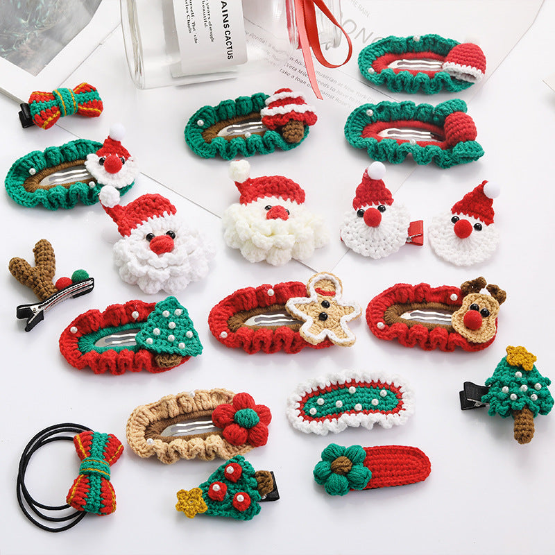 DIY Christmas Ornaments Crochet Knitting Kit