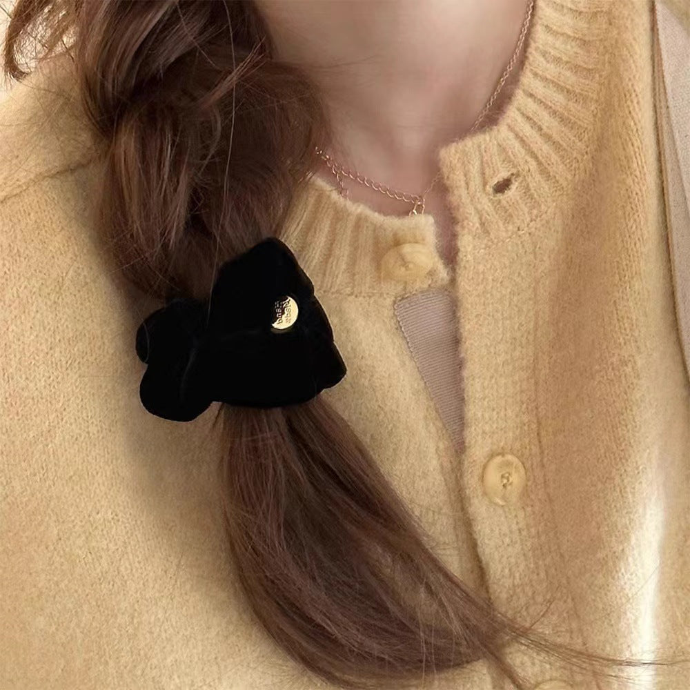 All-Match Large and Small Velvet Hair Rings - Elegant Hair Accessories
