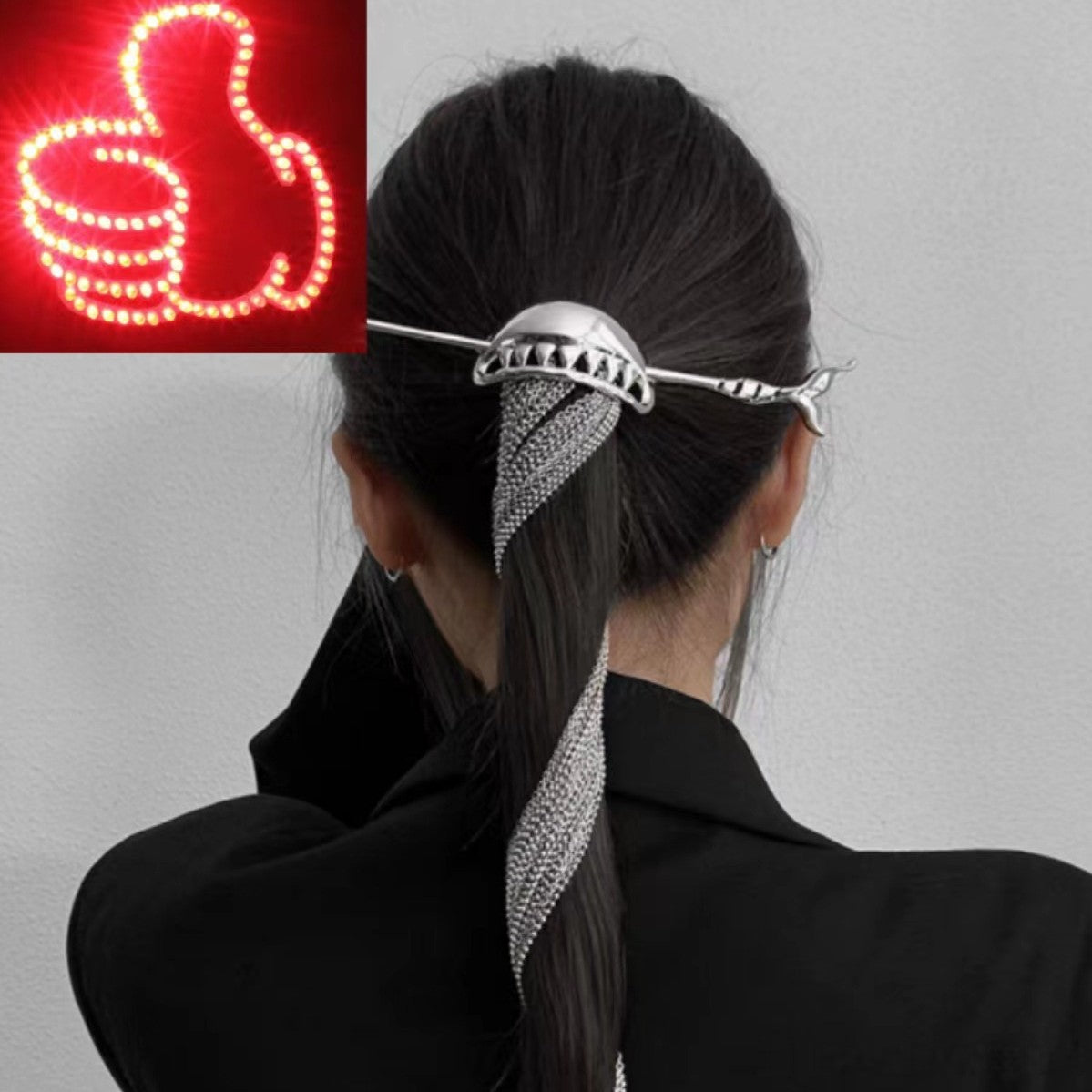 Retro Alloy Ponytail Hairpin