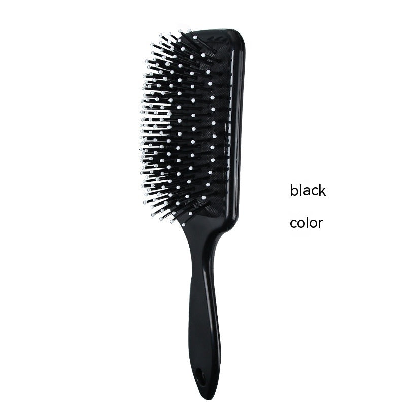 Solid Color Airbag Massage Anti-Knot Hair Comb - Hair Care Tool with Gentle Massage