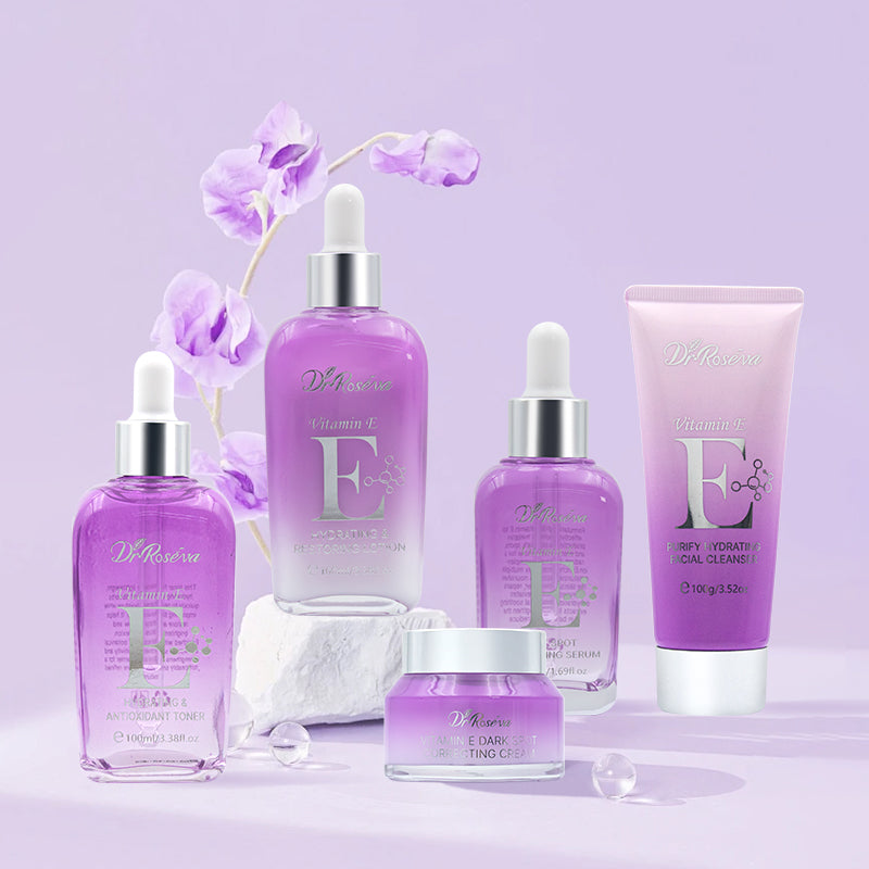 Vitamin E Moisturizing Facial Care Set - Hydrating Skin Treatment