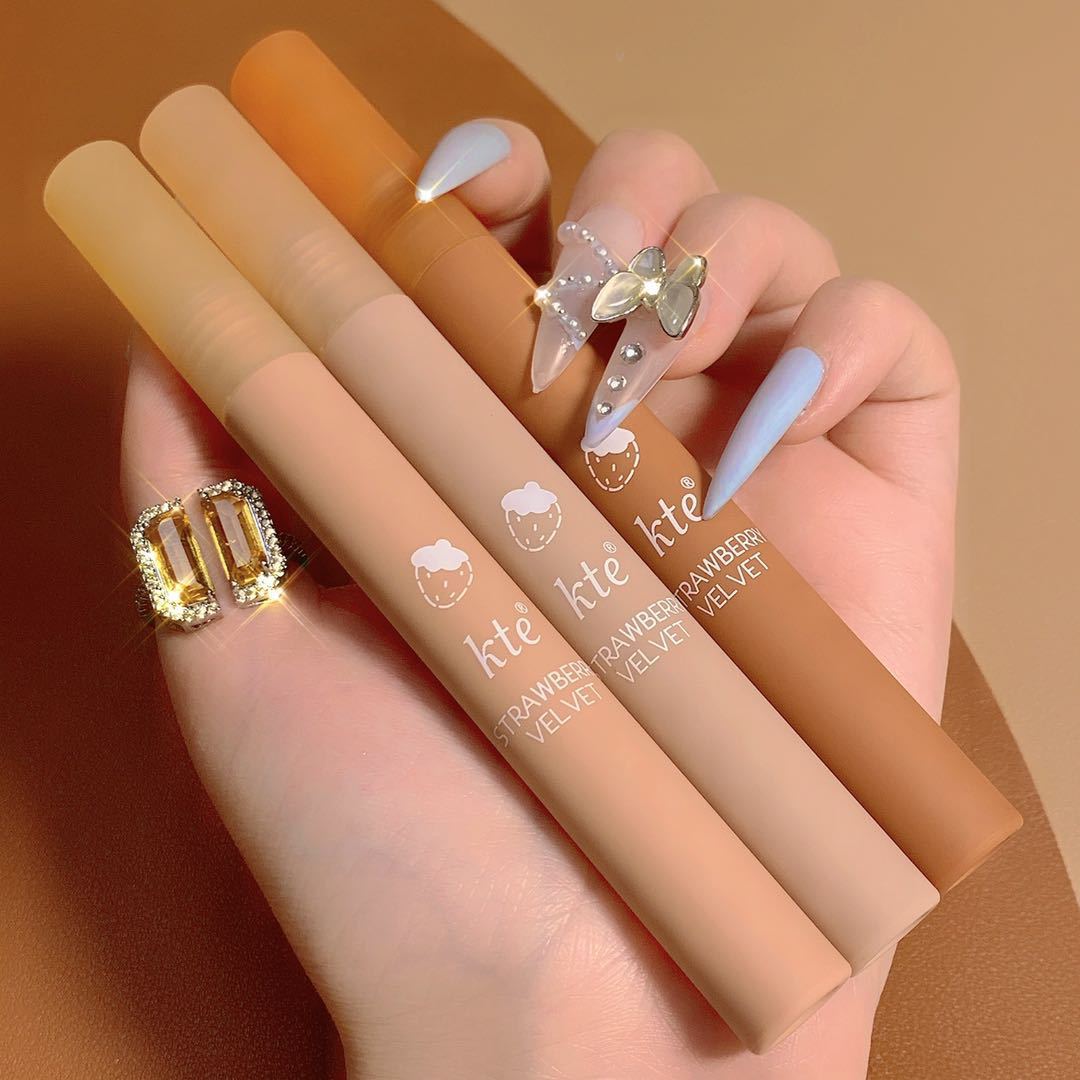 Matte Lip Gloss Set - Transparent Velvet Lipstick for Lip Makeup