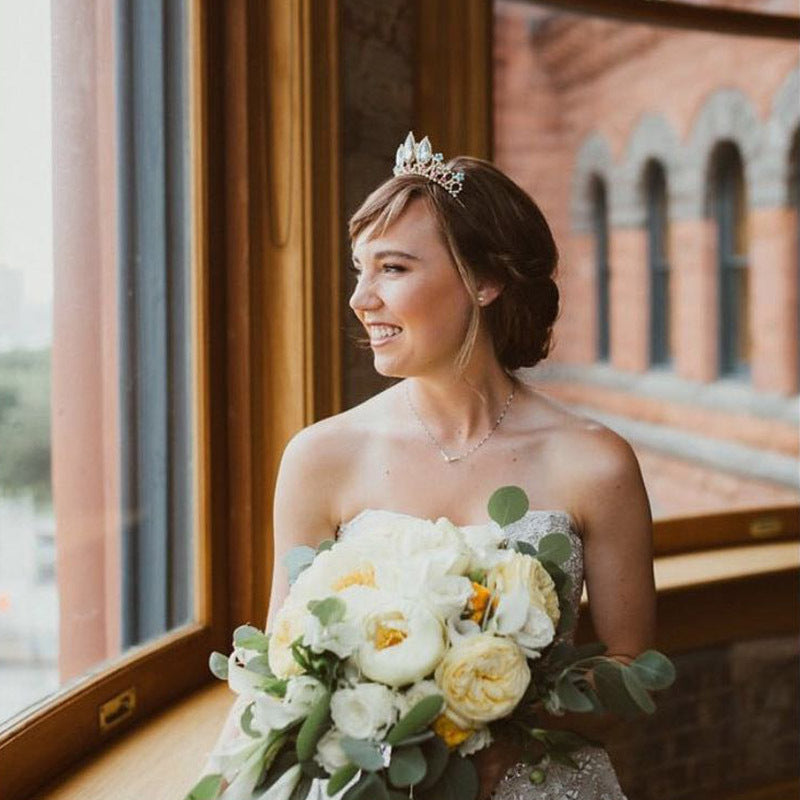 Rhinestone Wedding Crown Headband