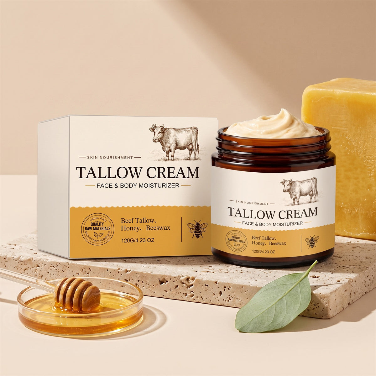 Moisturizing And Nourishing Honey Ox-Ghee Cream