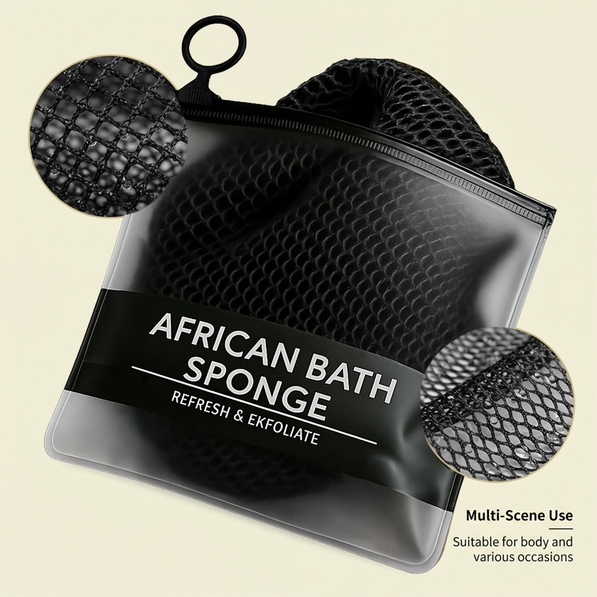 Exfoliating Bath Towel Mesh - 2 Pack