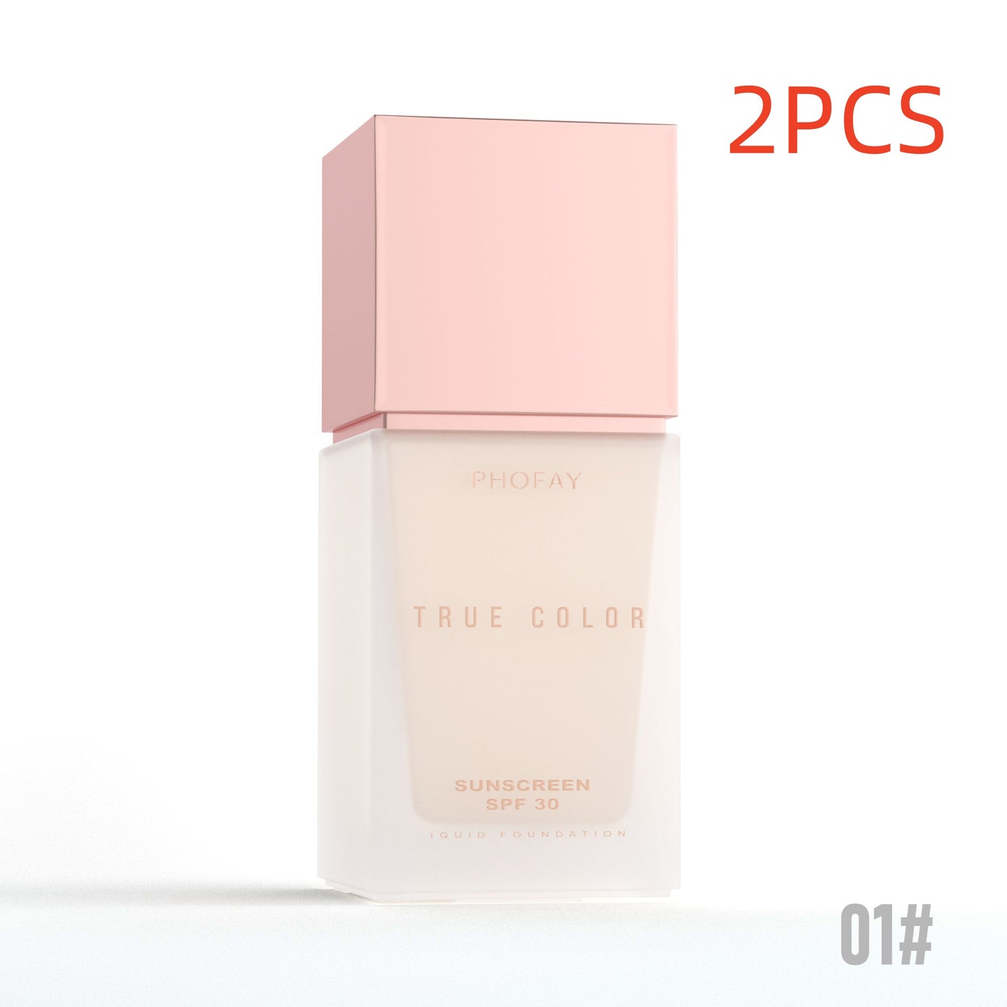 Matte Liquid Foundation with SPF 30 Sunscreen Protection