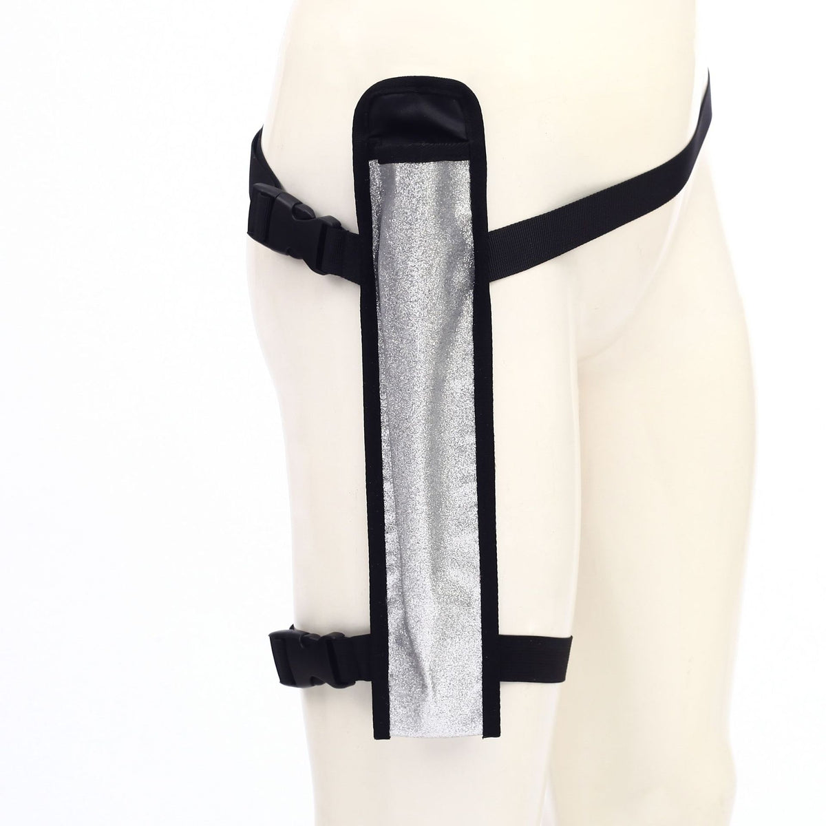 Reflective Fabric Fan Party Favor with Strap for Outdoor Sports