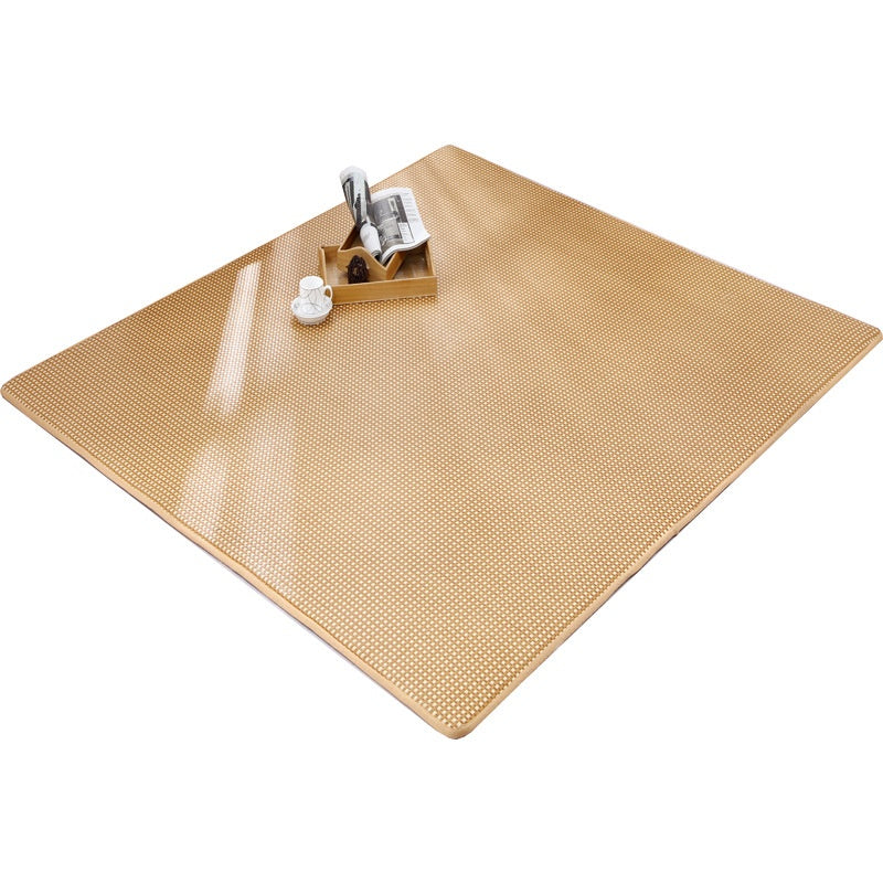 Thickened Folding Rattan Floor Mat - Cooling Japanese Style Cushion for Summer