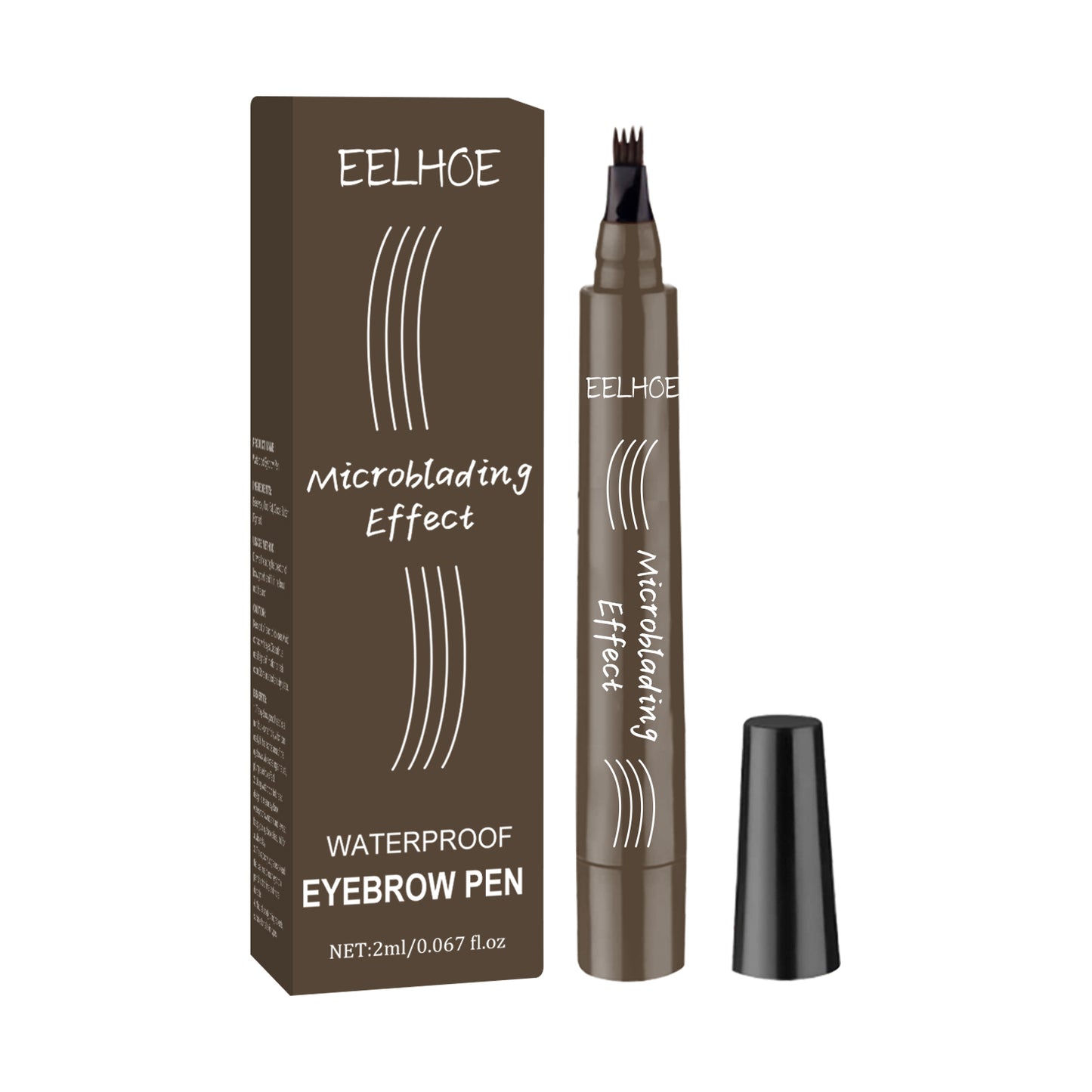 Quad Tip Waterproof Eyebrow Pencil - Natural Definition Brow Pen