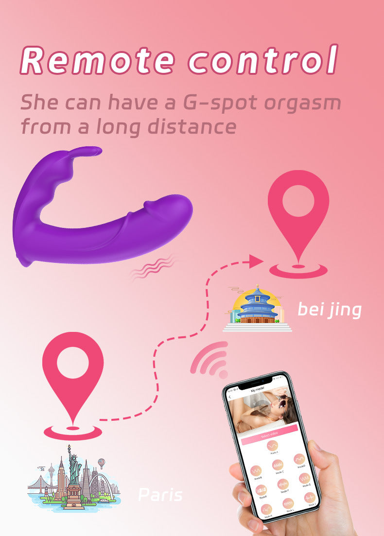 Wireless APP Control Wearable Silicone Simulation Supplies for Adults
