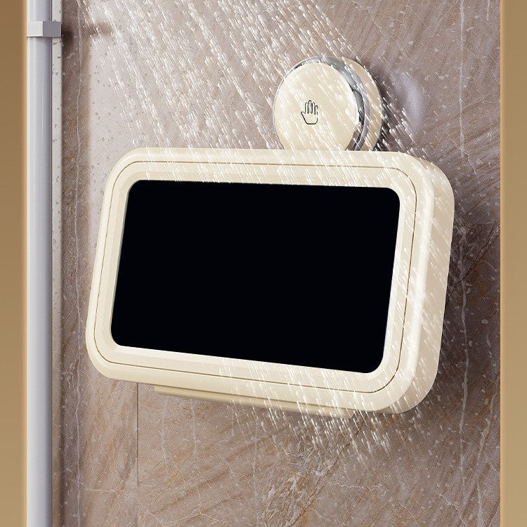 Waterproof Mobile Phone Holder with Suction Cup for Bathroom