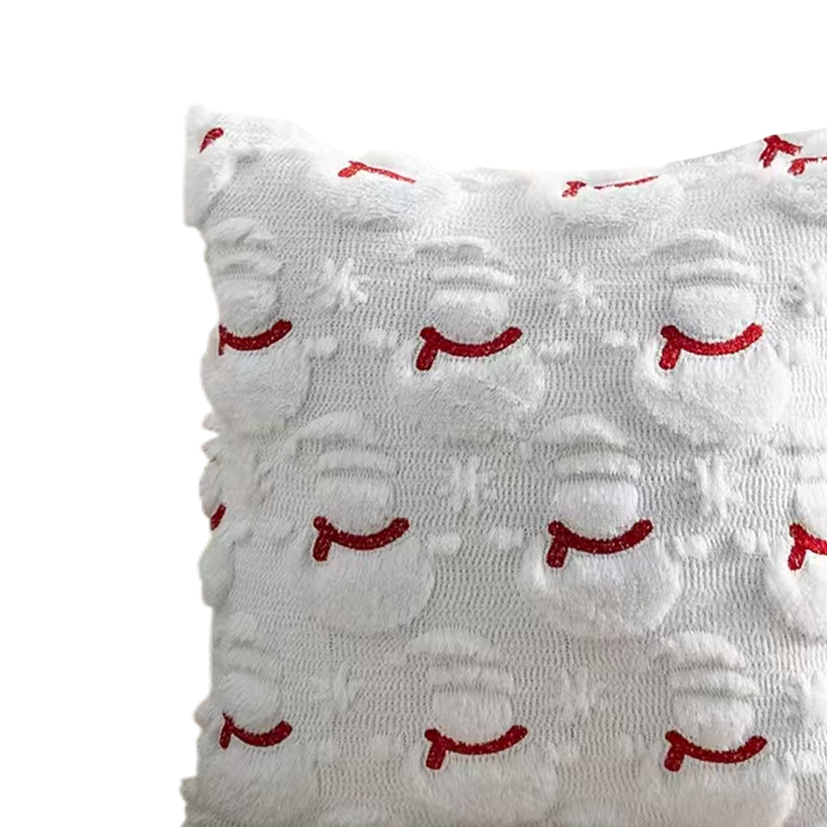 Christmas Snowflake Pillowcase 45x45cm - Minimalist Holiday Decor