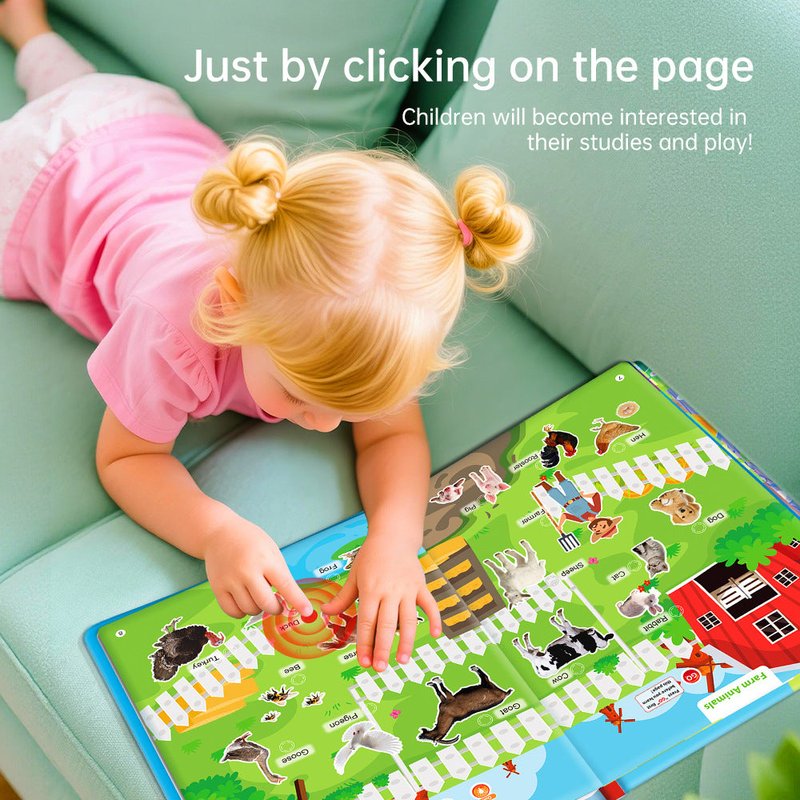 Children's Electronic Reading Pen Toy - Educational Language Development for Ages 0-6