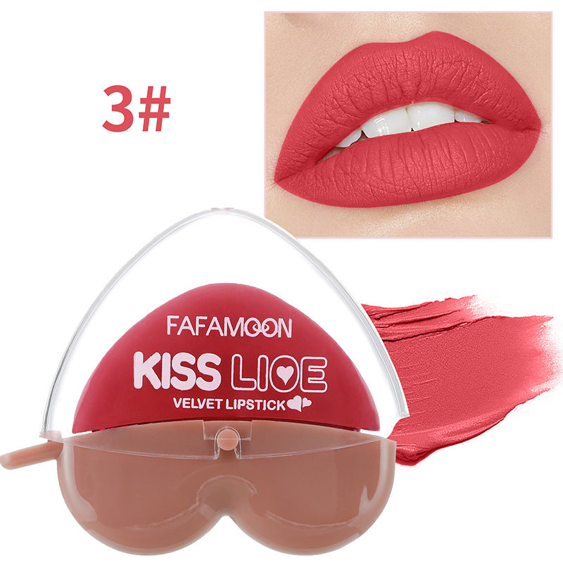 Matte Lipstick with Lip Balm Effect - Moisturizing Lip Color Set