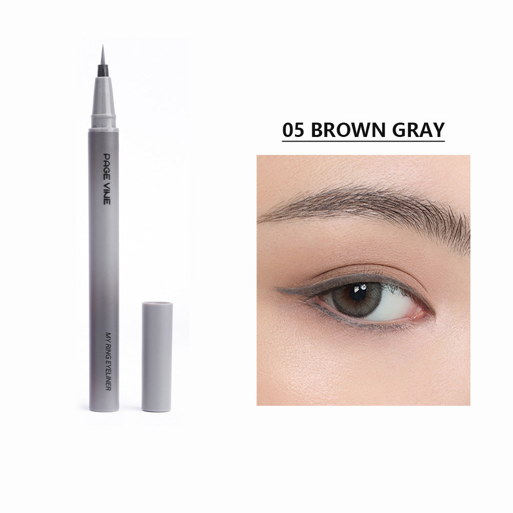 Waterproof Long-Lasting Liquid Eyeliner Set - Smudge-Proof & Sweatproof