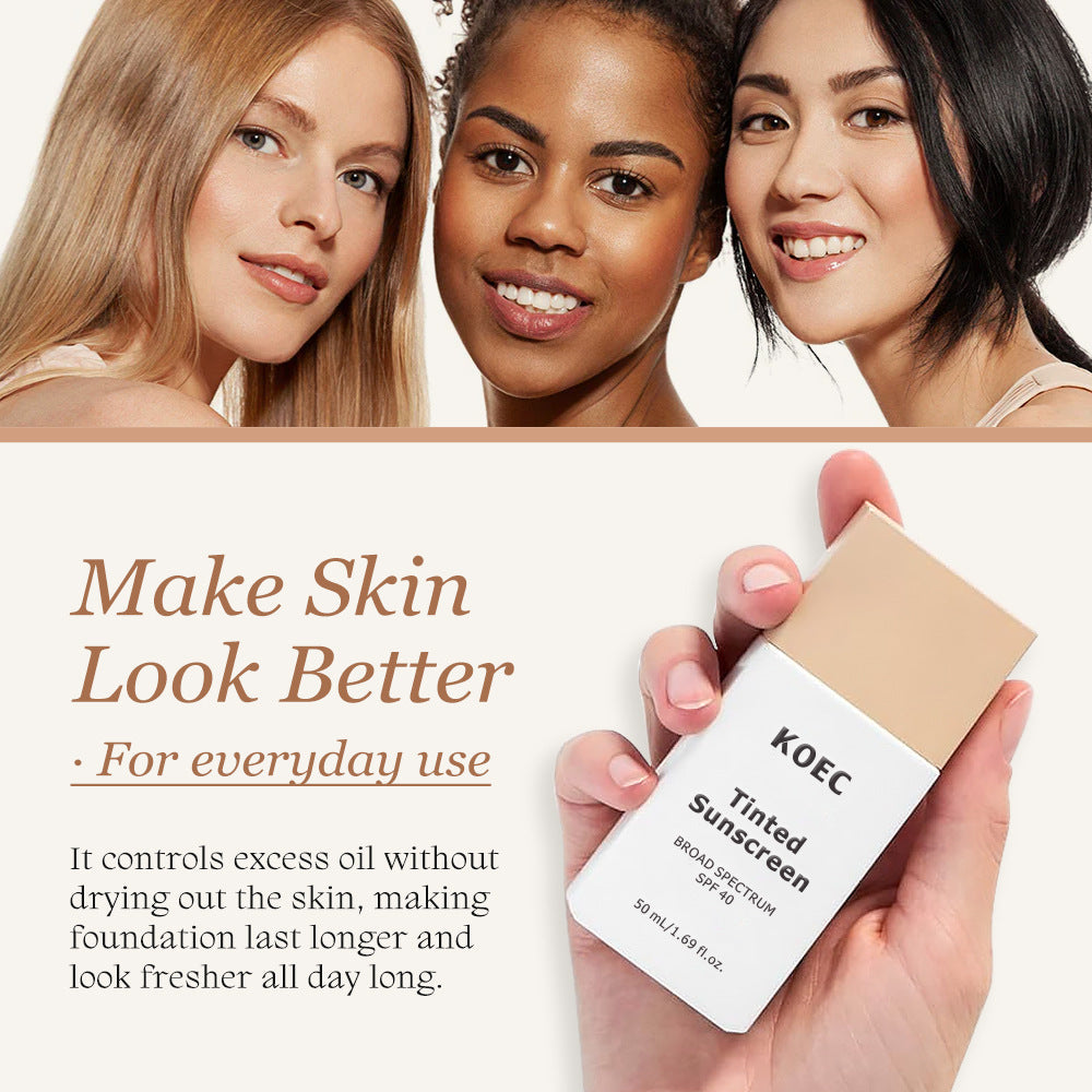 Colored Moisturizing Concealer Foundation Medium Coverage 50ml