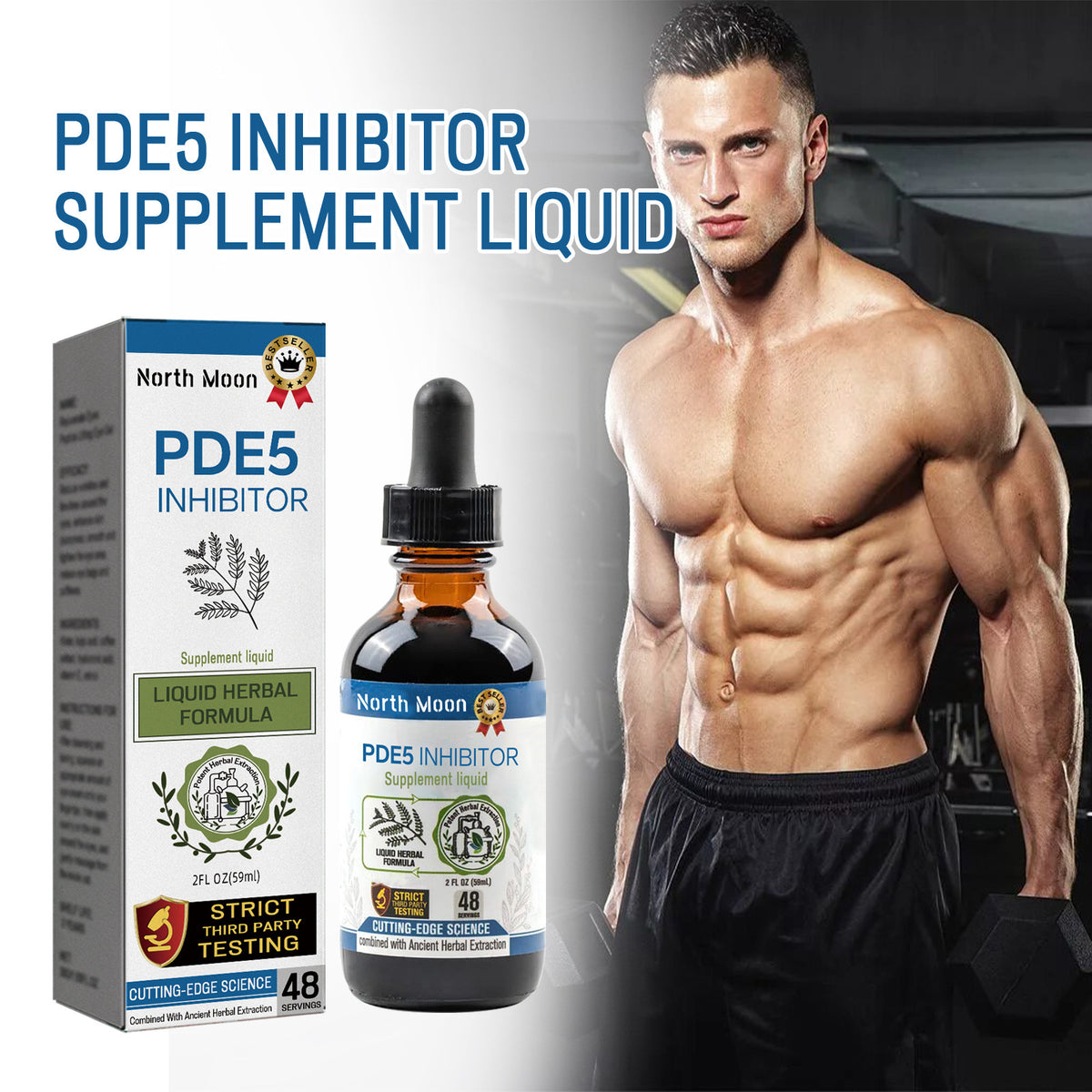 Men's Body Care Treatment Oil