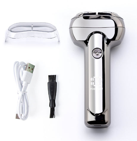 Rechargeable Electric Shaver for Men - Portable Brushless Razor