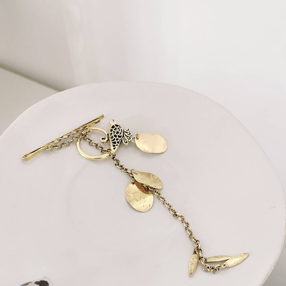 Korean Style Alloy Hair Pin Clip - Geometric Design
